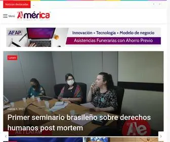 Americaexequial.lat(América Exequial) Screenshot