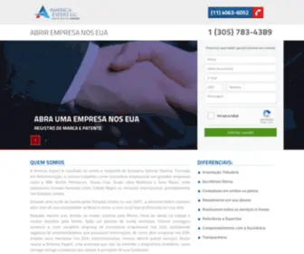 Americaexpert.net(Morar, Comprar, Vender ou Investir) Screenshot