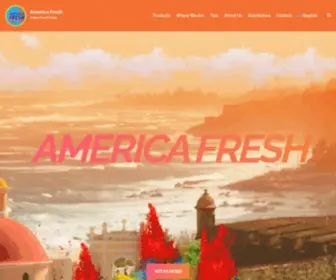 Americafreshclean.com(A New Era of Clean) Screenshot