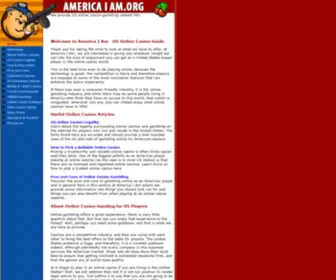 Americaiam.org(Americaiam) Screenshot