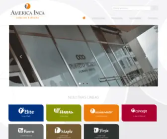 Americainca.com.ar(AMERICA INCA) Screenshot
