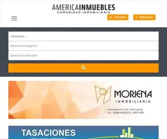 Americainmuebles.com(Inmobiliaria en Rio Cuarto) Screenshot