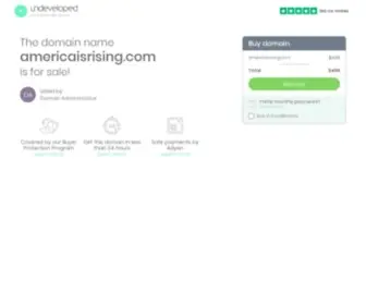 Americaisrising.com(AMAC, Inc) Screenshot