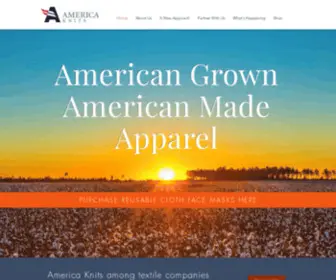 Americaknits.com(Apparel) Screenshot