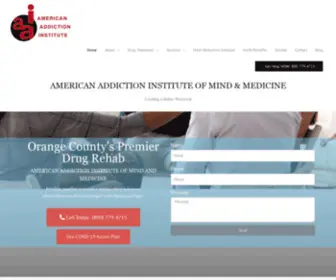 American-Addiction.com(American Addiction Institute of Mind & Medicine) Screenshot