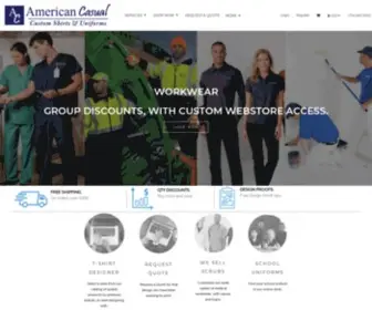 American-Casual.com(American Casual) Screenshot