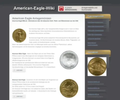 American-Eagle-Wiki.de(American Eagle Wiki) Screenshot