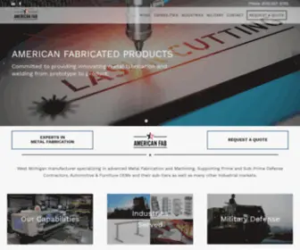 American-Fab.com(American Fabricated Products) Screenshot