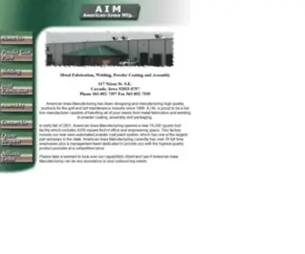 American-Iowa.com(American-Iowa, Manufacturing has been designing and manufacturing high quality products for the golf and turf maintenance industry since 1989) Screenshot