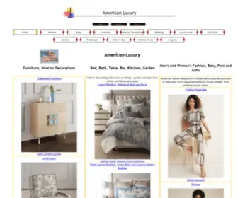 American-Luxury.com(Interior decorating) Screenshot