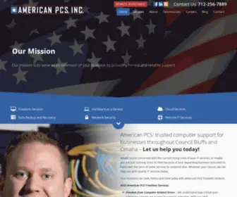 American-PCS.com(IT Managed Services MSP in Council Bluffs) Screenshot