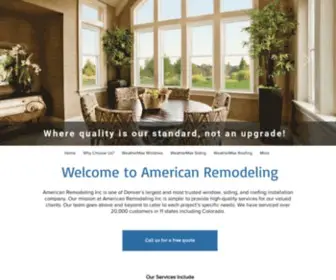 American-Remodeling.com(American Remodeling Inc) Screenshot