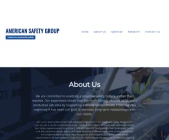 American-Safety-Group.com(American Safety Group) Screenshot