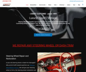 American-Stitches.com(Steering Wheel Restoration and Customization) Screenshot