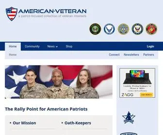 American-Veteran.org(The premier US veteran interests & rights platform) Screenshot