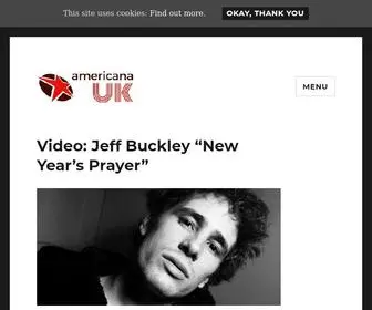 Americana-UK.com(The UK home for americana music) Screenshot