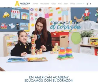 Americanacademy.com.mx(Colegio American Academy) Screenshot