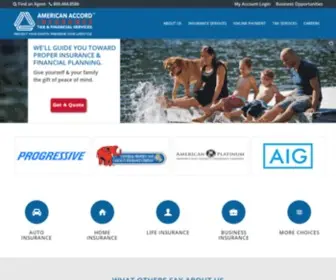 Americanaccord.com(Get A Quote for Insurance) Screenshot