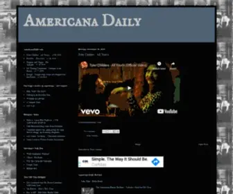 Americanadaily.com(Americana Daily) Screenshot