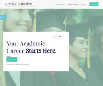 Americanadmissions.com(American Admissions) Screenshot