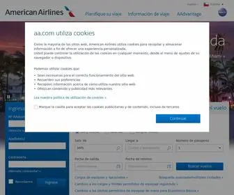 Americanairlines.cl(American Airlines) Screenshot