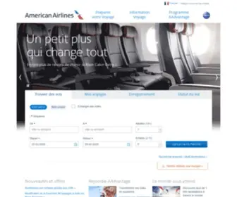 Americanairlines.fr(Aa.com American Airlines) Screenshot