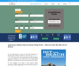 Americanairlinesreservationsflights.com(American Airlines Reservations) Screenshot