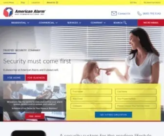 Americanalarm.com(Trusted Security Company) Screenshot