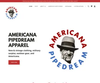 Americanapipedream.com(Americana Pipedream) Screenshot