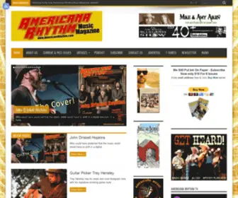 Americanarhythm.com(Americana) Screenshot