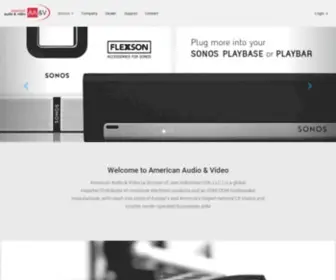 Americanaudiovideo.com(Erikson Consumer) Screenshot