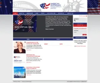 Americanaustralian.org.au(American Australian Association) Screenshot