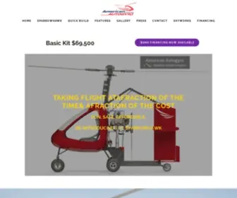 Americanautogyro.com(American autogyro) Screenshot