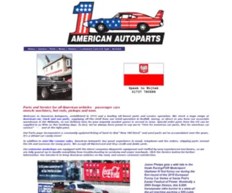 Americanautoparts.co.uk(American Car Parts and American Car Service) Screenshot