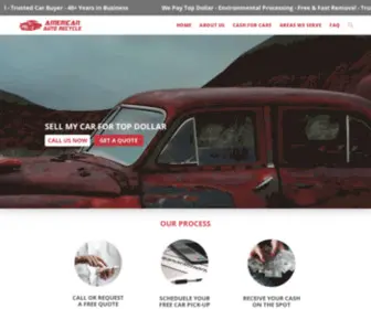 Americanautorecycle.com(AMERICAN AUTO RECYCLE) Screenshot