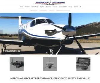 Americanaviationinc.com(Improving Aircraft Performance) Screenshot