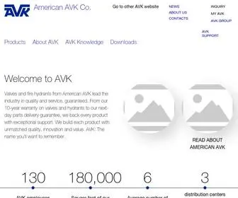 Americanavk.com(American AVK) Screenshot
