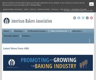 Americanbakers.org(American Bakers Association) Screenshot