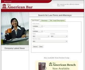 Americanbar.com(American Bar Staging) Screenshot
