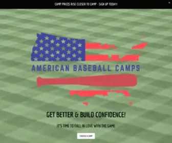 Americanbaseballcamps.com(American Baseball Camps) Screenshot