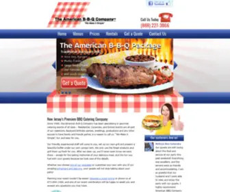 AmericanbbQco.com(New Jersey BBQ catering for all event types) Screenshot