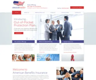 Americanbenefitsinsurance.net(American Benefits) Screenshot