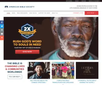 Americanbible.org(American Bible Society) Screenshot