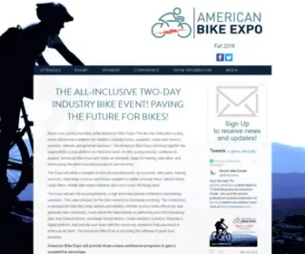 Americanbikeexpo.com Screenshot