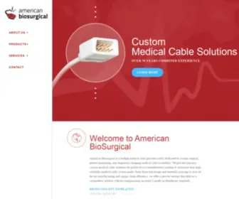 Americanbiosurgical.com(LifeSync Source) Screenshot