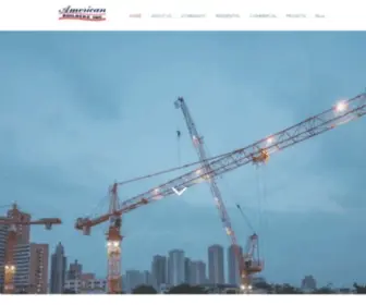 Americanbldr.com(Healthcare & Residential Construction) Screenshot