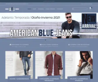 Americanbluejeans.com.ar(Tienda Online de American Blue Jeans) Screenshot