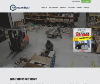 Americanboltcorp.com(American Bolt Corp) Screenshot