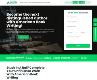 Americanbookwriting.com(Top American Book Writing Services) Screenshot