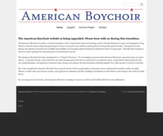 Americanboychoir.org(The American Boychoir) Screenshot